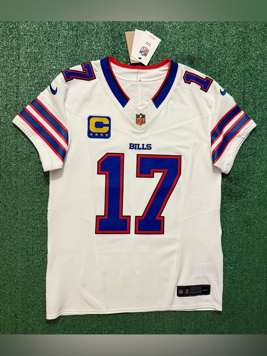 NFL Other - Authentic Josh Allen Buffalo Bills White Nike Vapor Fuse Elite Jerseys